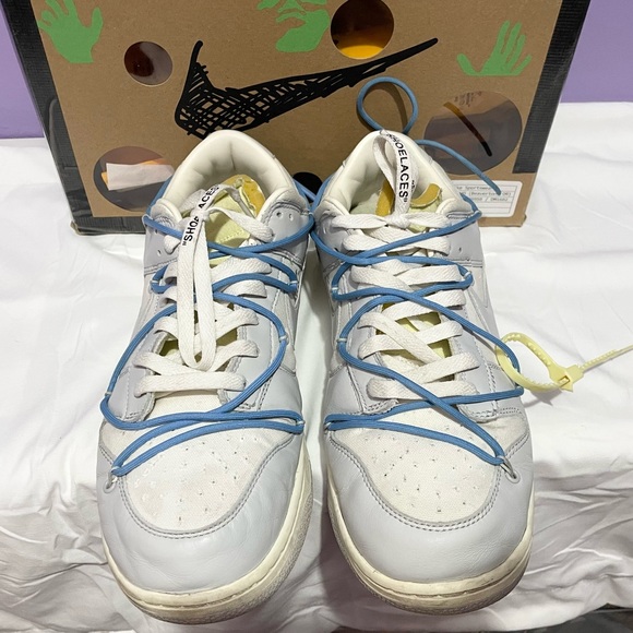 Dunk low off white lot 05/50 size 13 - Picture 4 of 10